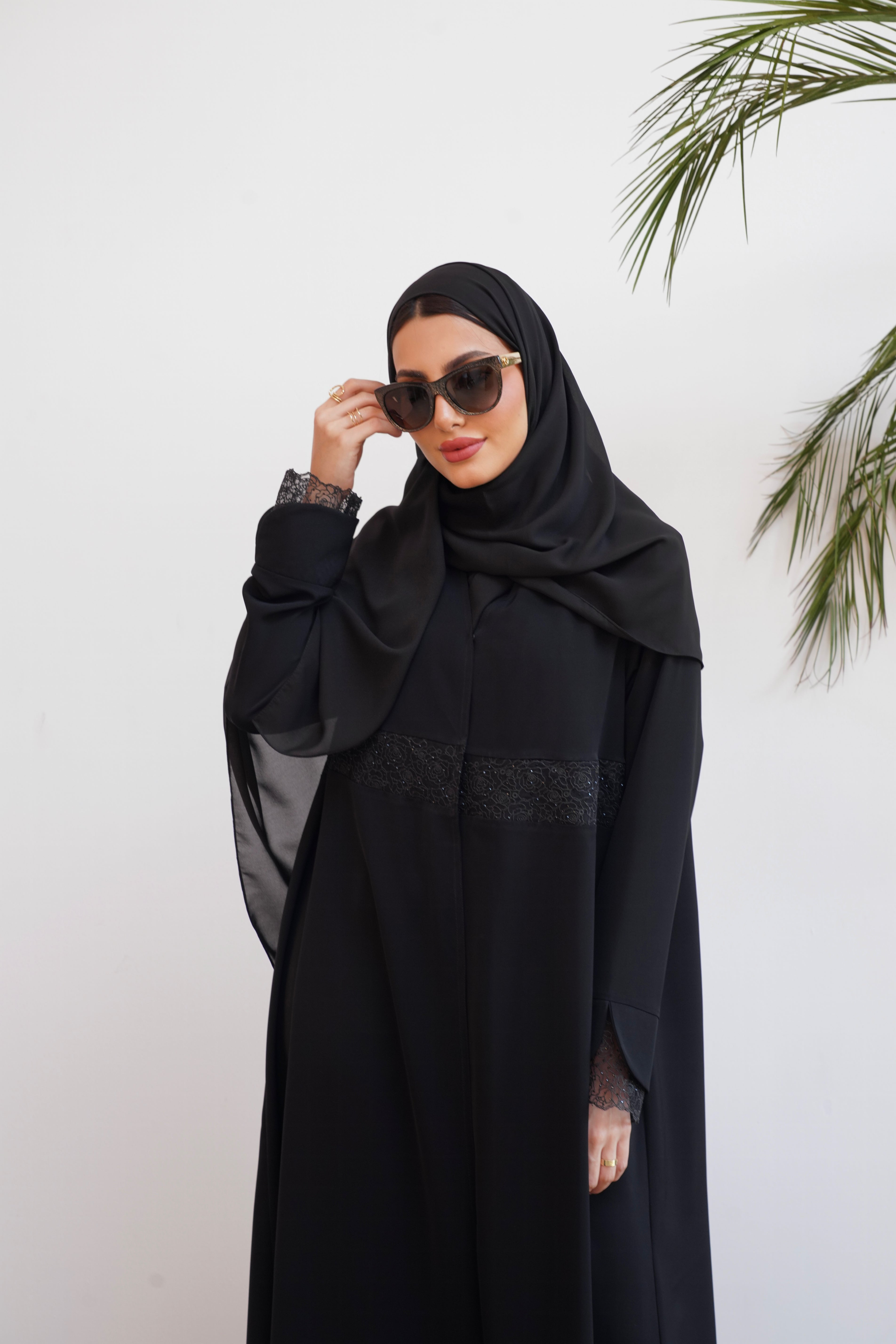 Isha Abaya Fabric