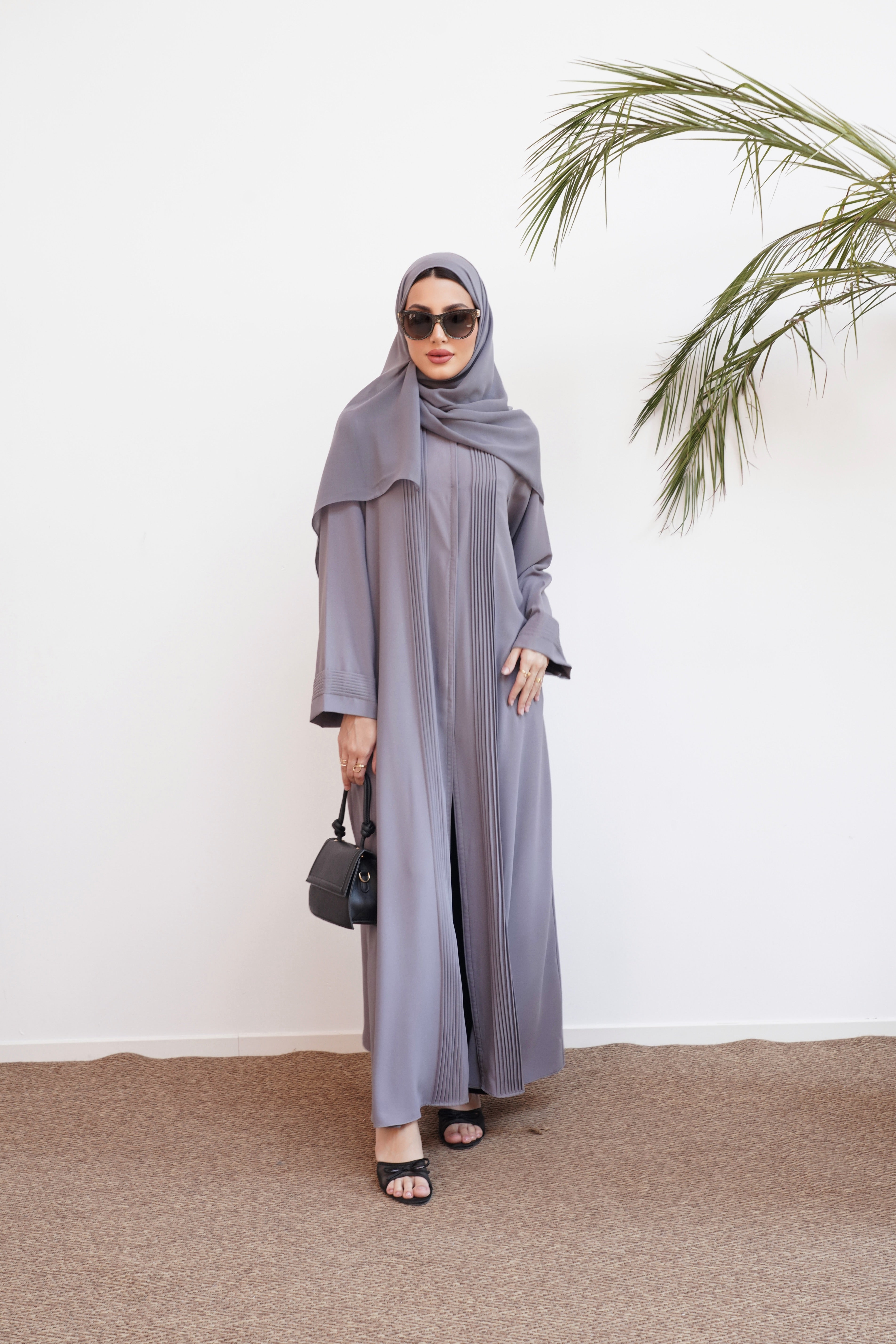Grace Grey Abaya